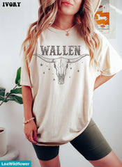 Wallen Shirt, Country Music Shirt, Wallen Tshirt, Country Concert Shirt, Country tshirt, Western Graphic Tee, Rodeo Shirt (Classic Version) - Shirt King
