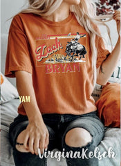 Retro 90s Zach Bryan Shirt, Zach Bryan Boho Shirt, Zach Bryan Boho Tee, Western Shirt, Zach Bryan Fan,Burn Burn Burn Tour (Classic Version) - Shirt King
