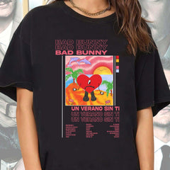 Vintage Bootleg Inspired Tee, Bad Bunny Vintage T-Shirt, Bad Bunny Un Verano Sin Ti Shirt, Retro Bootleg Bad Bunny (Classic Version) - Shirt King