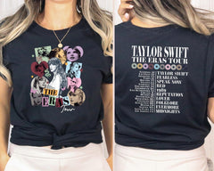 Taylor Swift Eras Tour T-Shirt, Swiftie Eras Shirt, Taylor Shirt, Swift Girls Graphic, Album Tee, Taylor Shirt, Taylor Swift Fan Shirt (Classic Version) - Shirt King