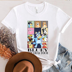 Bluey Eras Tour Shirt, Midnights Shirt, Bluey Family Shirts, Bluey Birthday Tees, Bluey Birthday Tshirts, Kids Shirt Bluey, Birthday Bluey (Classic Version) - Shirt King