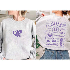 Olivia Guts Shirt, Album Tracklist Tee, Ol.iv.ia R.od.ri.go Merch, Olivia Guts Tour Track List Aesthetic Sweatshirt, Teenager Girl Gifts (Classic Version) - Shirt King