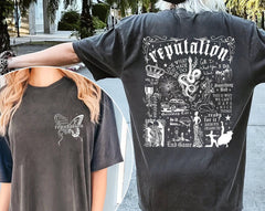 Vintage Reputation Snake Taylor 2 Sided Shirt, Reputation Snake Shirt, Reputation Albumn Shirt, Rep Shirt, Shirt For Fan (Classic Version) - Shirt King