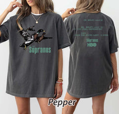 Ducks The Sopranos Shirt, Dr.Melfi Do You Feel Depressed Shirt, Tony Since the Duck left I Guess Shirt, Sopranos Movie shirt