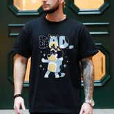 Bluey Dad Shirt, Bluey Dad Tee, Cool Dad Bluey Shirt, Rad Dad Bluey, Bluey Family Shirt, Gift for Dad, Fathers Day Shirt, Fathers Day Gift