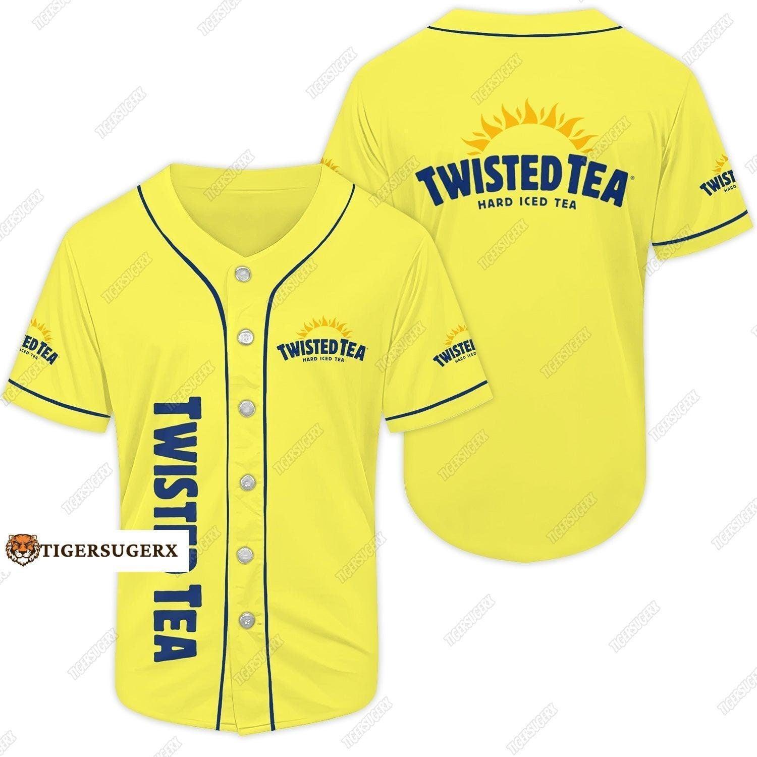 Twisted Tea Baseball Jersey, Twisted Tea Baseball Shirt, Twisted Tea Jersey Shirt, Shirt For Men, Baseball Jersey Shirt, Gift For Him