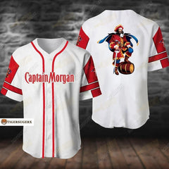 Captain Morgan Baseball Jersey, Captain Morgan Jersey Shirt, Morgan Rum Jersey Shirt, Captain Morgan Baseball Shirt, Shirt For Men