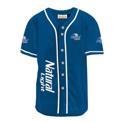 Natural Light Live Like A King Baseball Jersey - Shirt King