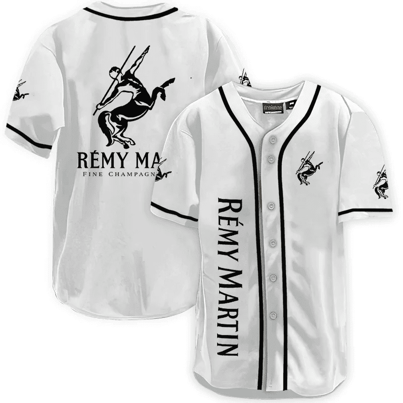 Remy Martin White Baseball Jersey - Shirt King