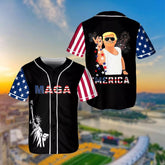 Trump Salt Merica Freedom Patriotic Independence Day Baseball Jersey Shirt
