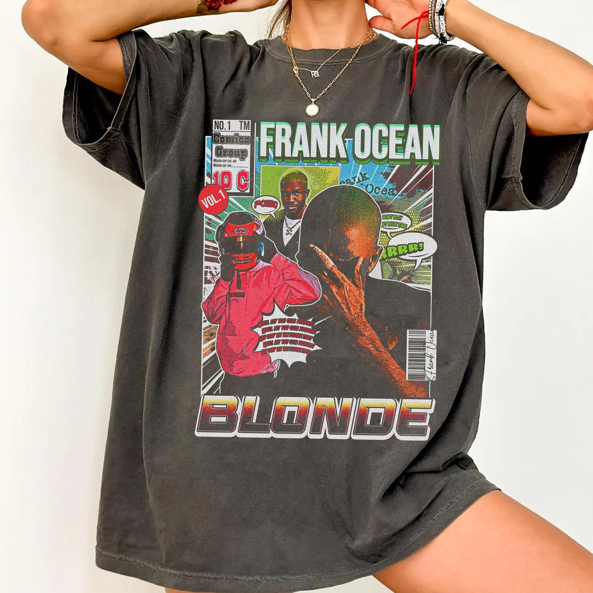 Comfort Colors Frank Ocean Blond T-Shirt, Frank Ocean Graphic Tee, Rap Shirt, blond'4423118795