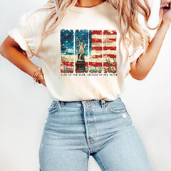 Usa Flag Shirt, USA Shirt, America Shirt, 4th of July, American Flag T-shirt, 4 of July, Patriotic Crewneck, Womens 4th of July,USA Tee Gift
