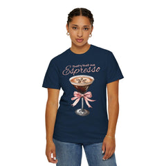 Sabrina Carpenter that's that me Espresso Lover T-Shirt Fan gift for her Fun Coffee Tee, Unisex Graphic Tee, Short and Sweet fan girl Merch