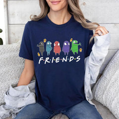 R.E.P.O. Game Shirt, Funny Horror Co-Op Game Tee for Gamers, Semibot Fan T-Shirt, Scary Funny Co-Op Tee for Friends, BFF Shirt PSD017.DT