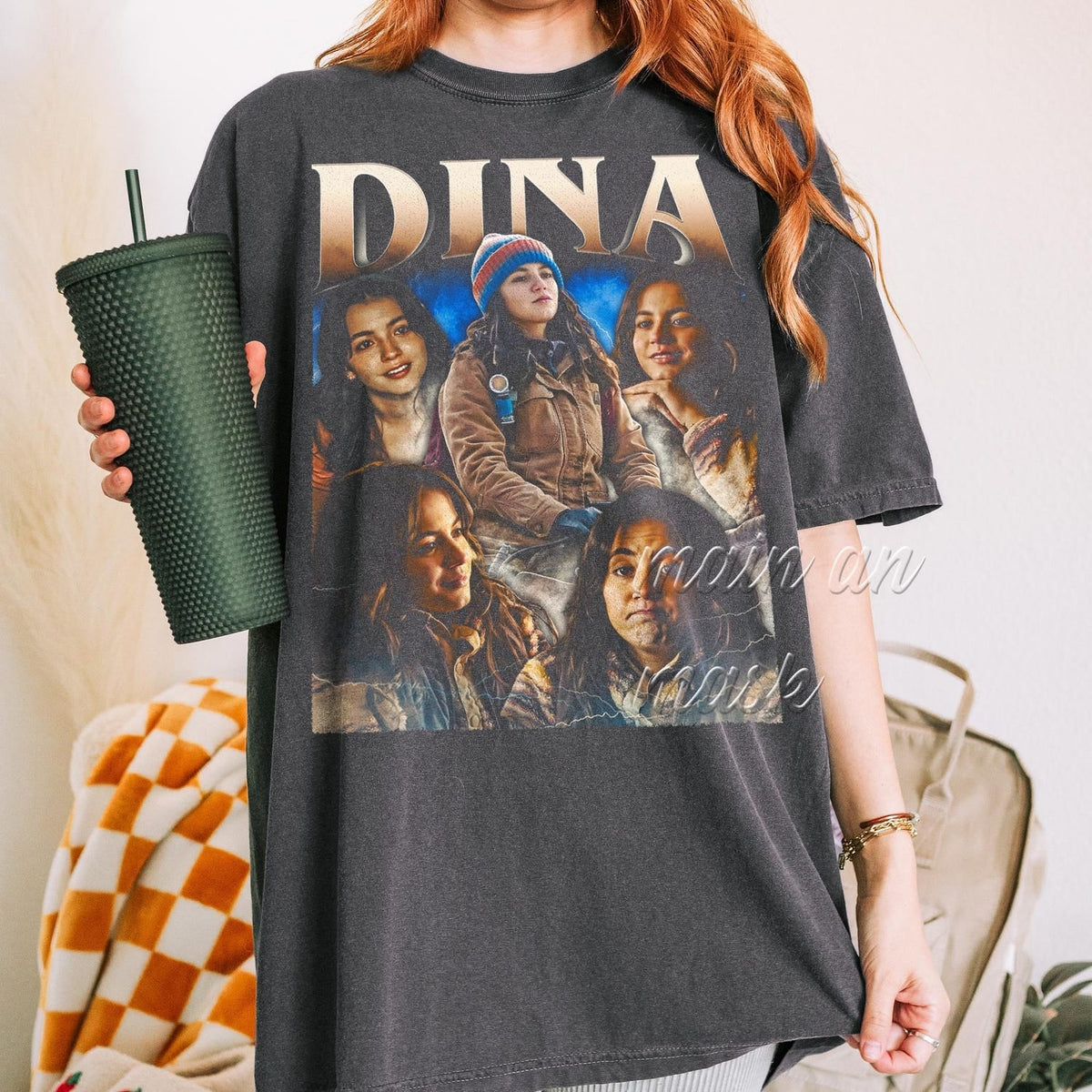 Dina The Last Of Us Isabela Merced Vintage T-Shirt, Gift For Woman and Man Unisex T-Shirt
