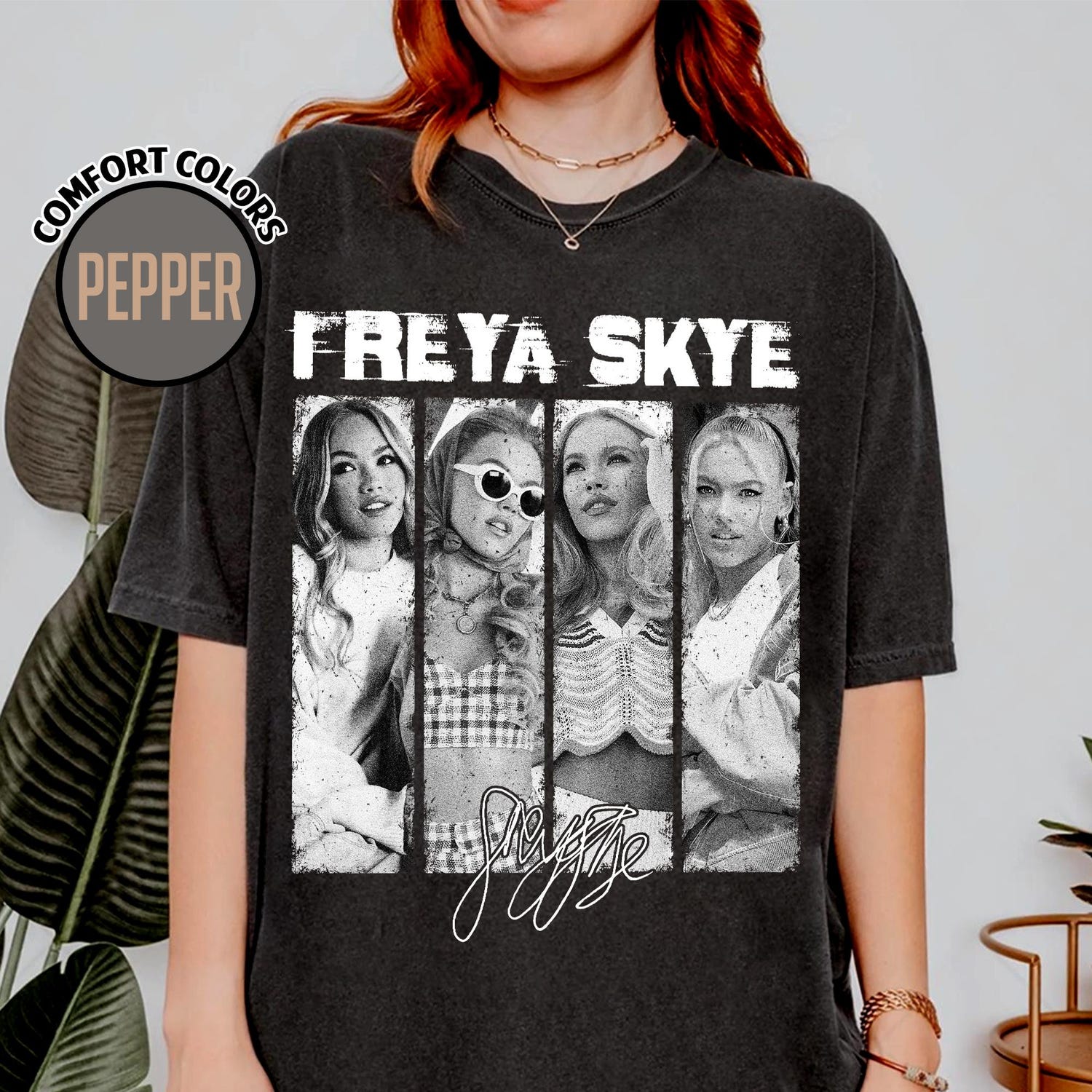 Comfort Freya Skye Bootleg Shirt, Descendants Zombies Worlds Collide Tour, The Rise Of Red, Summer Music Festival Shirt'4418337039