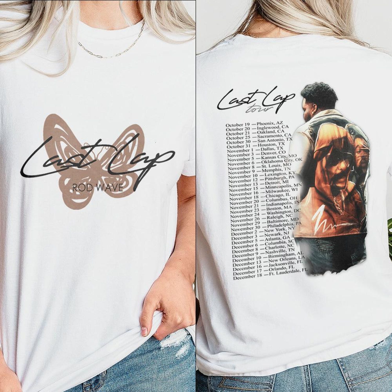Rod Wave Last Lap Tour Hoodie & Tshirt - Remake