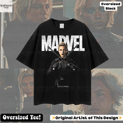 Oversized Yelena Belova Shirt Marvel Avengers Shirt Disney Thunderbolts Shirt Gift Florence Pugh Shirt Disney Marvel Avengers Campus shirt