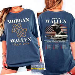 Morgan Wallen Tour Shirt 2026, Still the Problem Front Back Tee, Country Concert Comfort Colors'4414018256