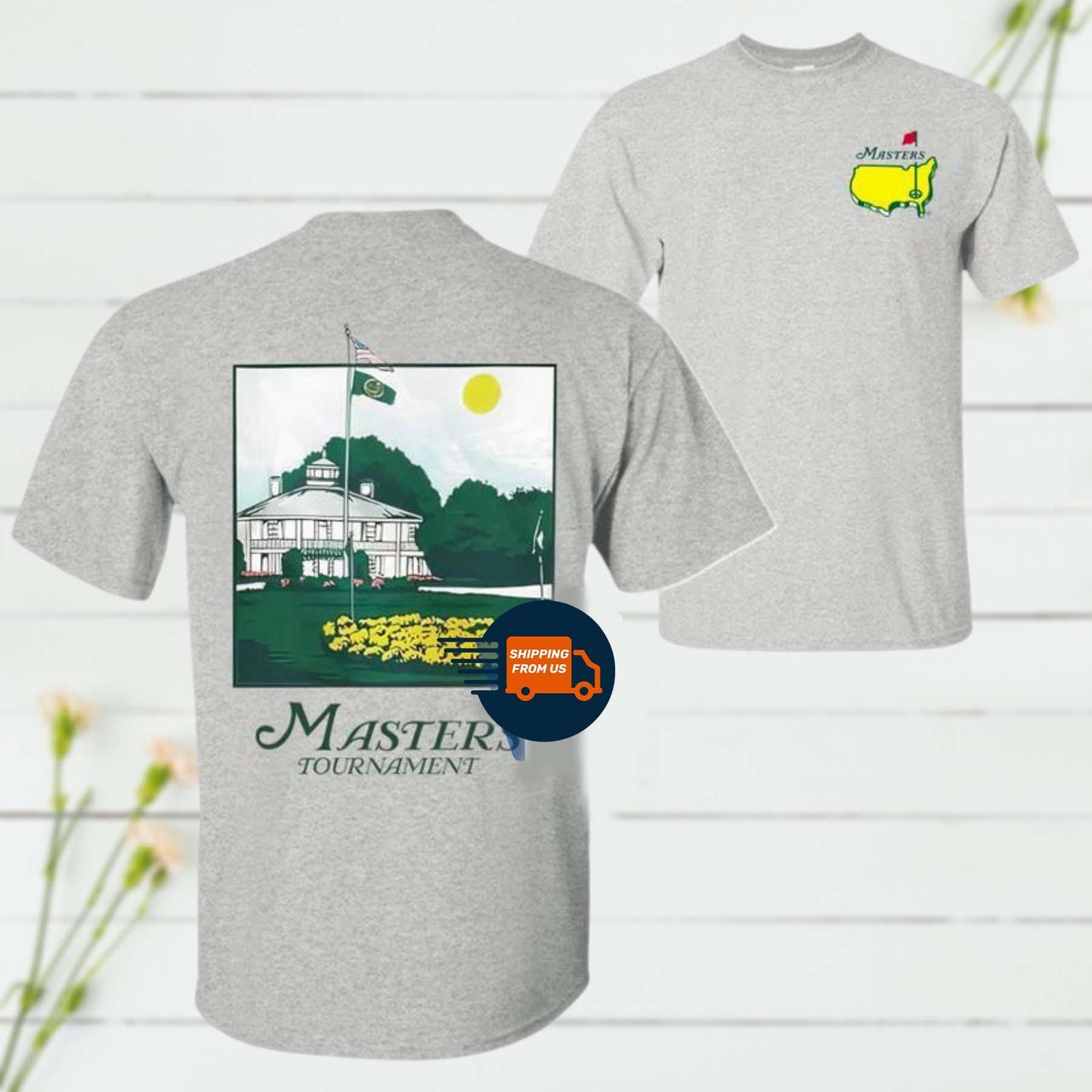 The Masters Tournament 2-Sided T-Shirt, Augusta National Golf Classic Tee, Unisex Shirt, Gift for Golf Enthusiasts, Golf Lover Tee