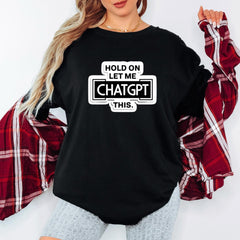 Funny ChatGPT T-Shirt: AI Geek Gift - Comfort Colors Tee