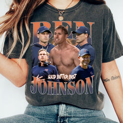 Ben Johnson Good Better Best Football Vintage Shirt, Ben Johnson Chicago bears T-Shirt, Good Better Best T-Shirt, Bears Fan Gift T-Shirt'4416824275