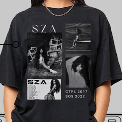 Sza T-Shirt, Vintage Sza Fan Shirt, Sza and Kendrick Lamar Tour Tee, Sza Fan Merch