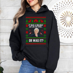 True Crime Ugly Christmas Sweater Party Sweatshirt, Funny Christmas Sweatshirt, Funny Christmas Sweatshirt, Christmas Hoodie Party'4386135347