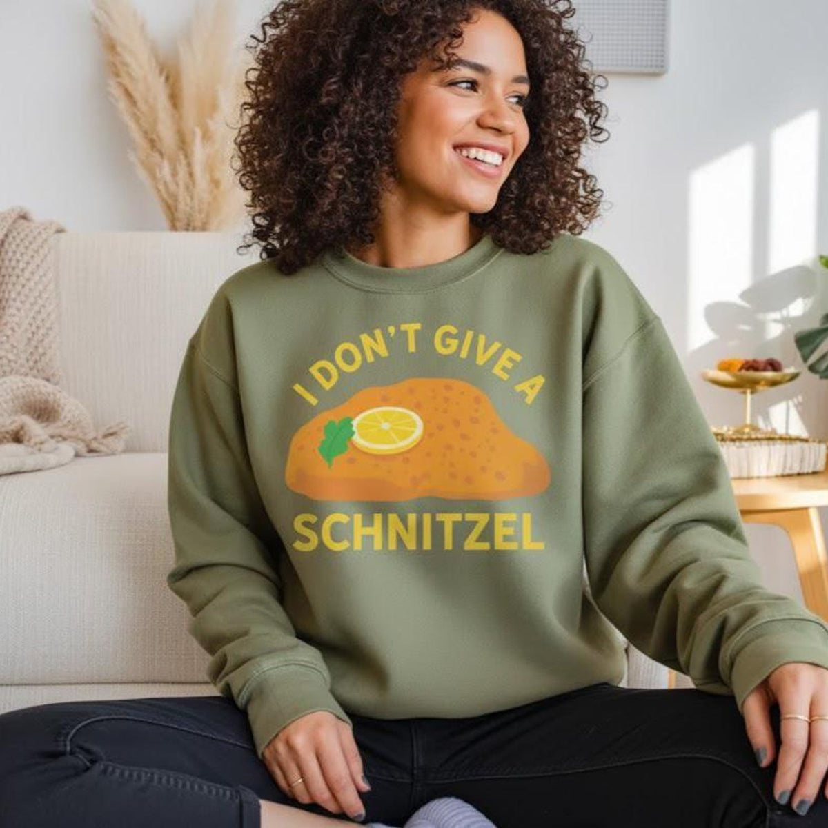 I Don't Give a Schnitzel Sweatshirt, a Very Jonas Christmas Sweatshirt, Like in the Movie T-Shirt, Gift for Fans, Schnitzel Shirt