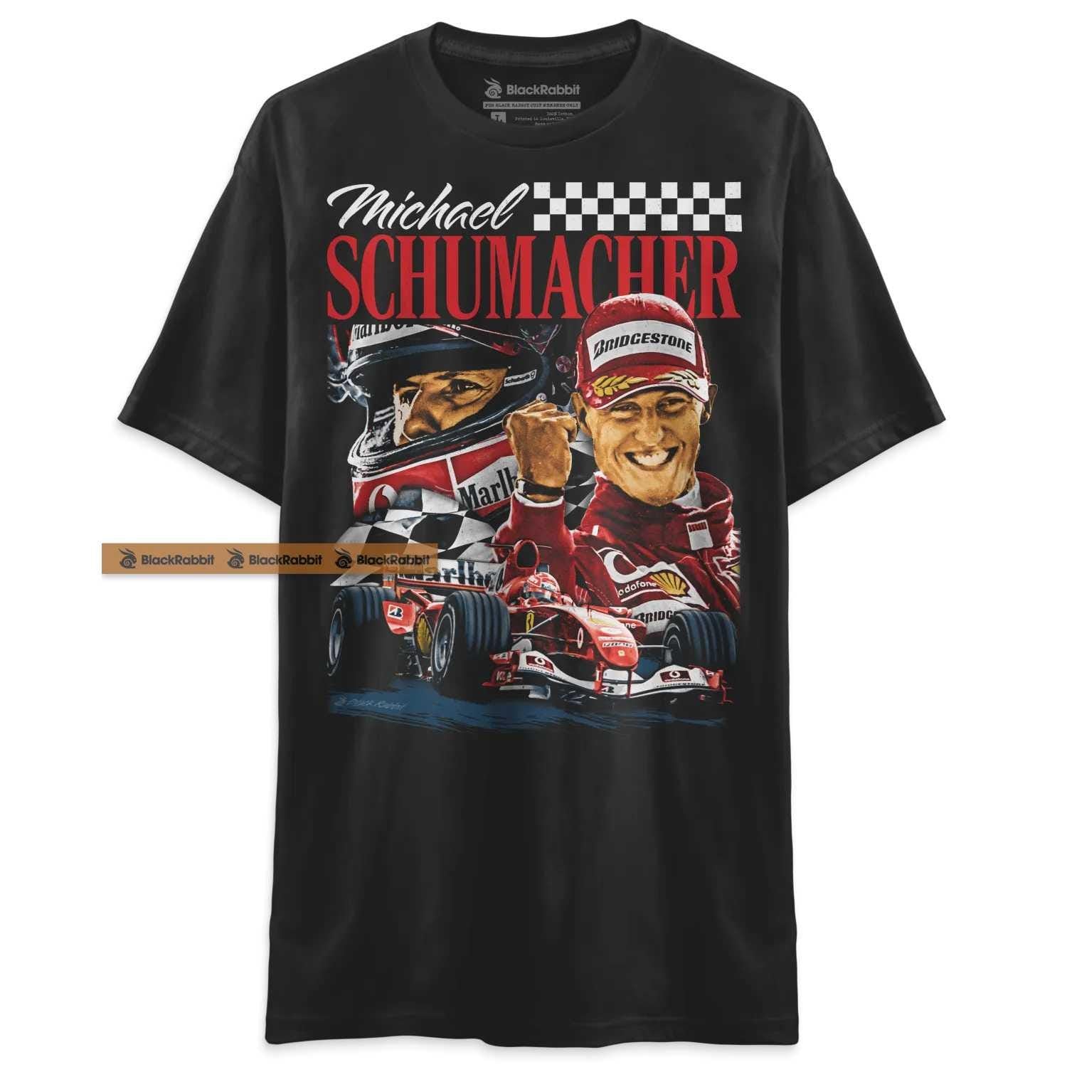 Michael Schumacher 90s Racing Y2K Retro Vintage Unisex Classic T-Shirt'1455705146