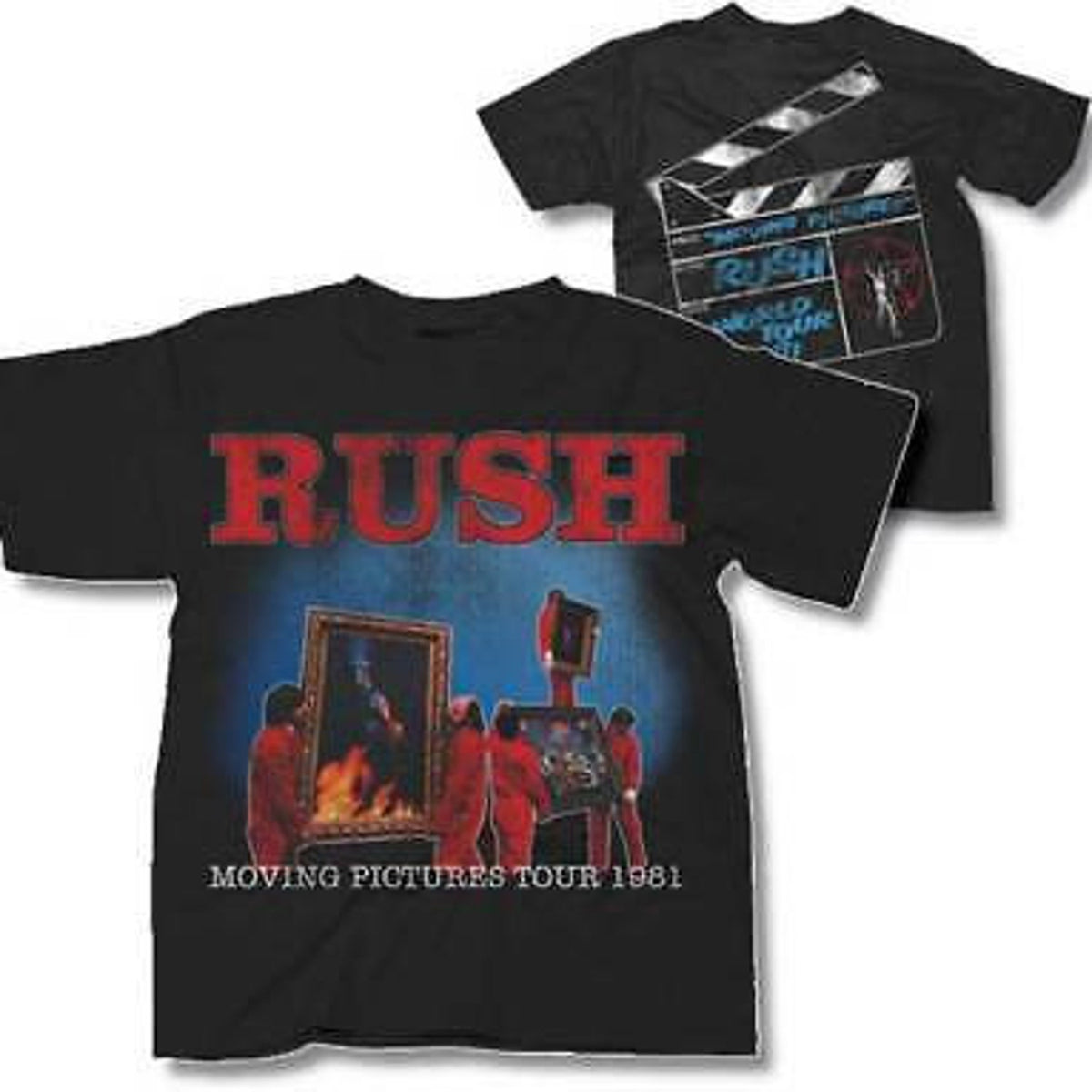 Rush Moving Pictures Tour 1981 T-Shirt'654576481