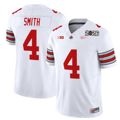 O.S Buckeyes #4 Jeremiah Smith ‘Heritage Stripe’ 2026 Fan Jersey