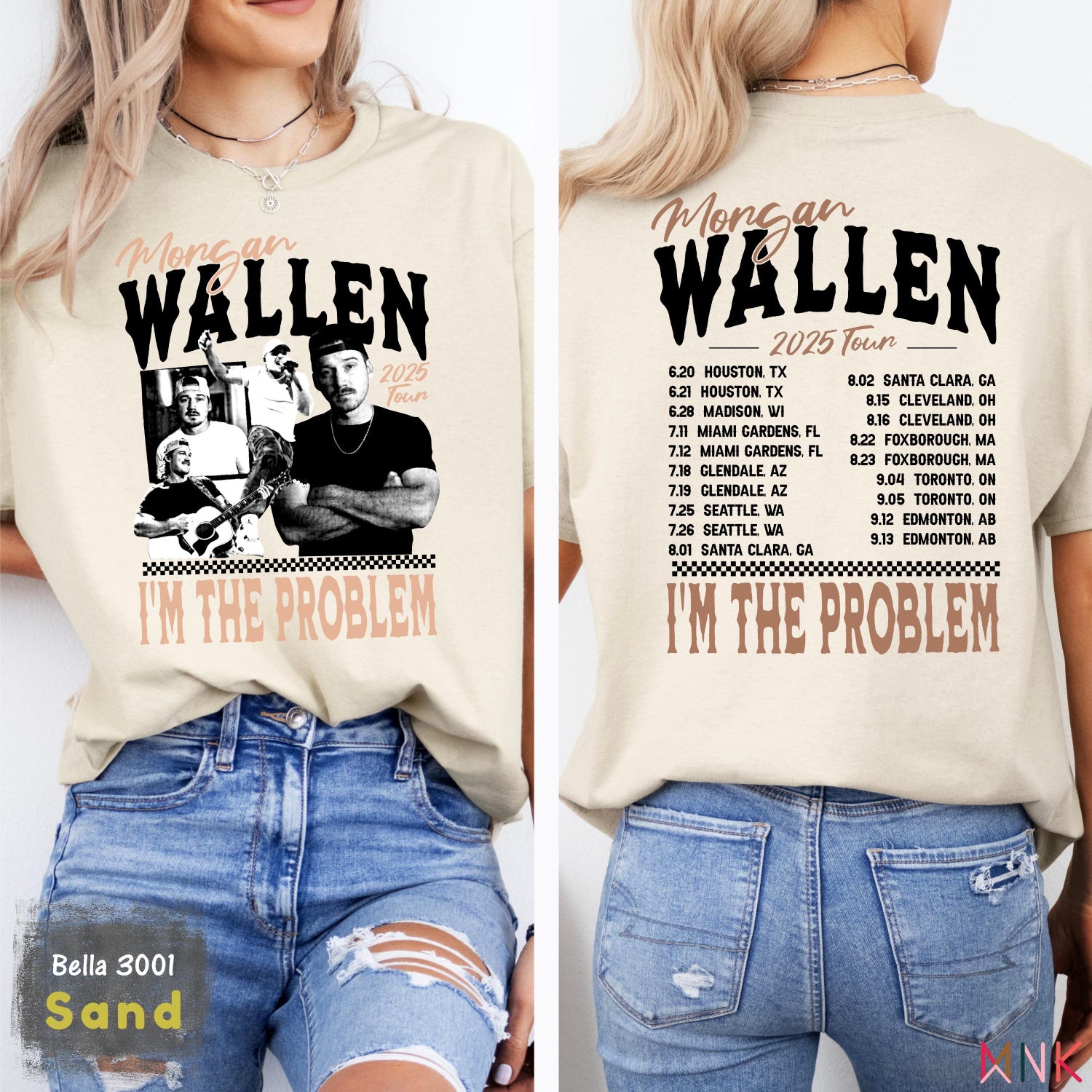 Morgan Wallen 2025 Tour Shirt: I'm The Problem Country Music Tee'4318635187