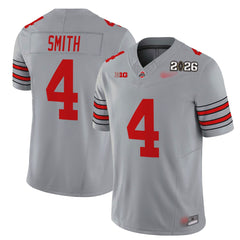 O.S Buckeyes #4 Jeremiah Smith ‘Heritage Stripe’ 2026 Fan Jersey