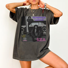 Kendrick Lamar Shirt, Kendrick Lamar and Sza Concert, Vintage Kendrick Lamar Shirt, Sza Tee, Shirt, Sza Shirt, Kendrick Lamar and Sza Shirt