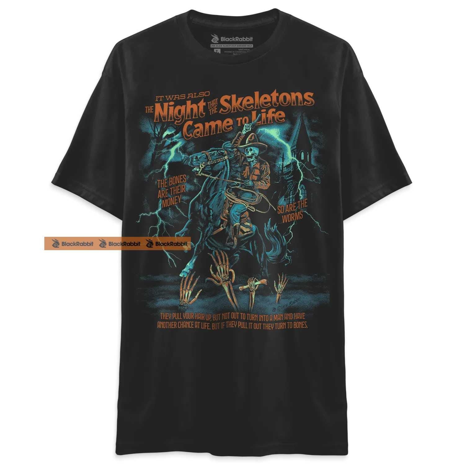 I Think You Should Leave Night The Skeletons Came To Life Skeleton Song Tim Robinson Retro Unisex Classic T-Shirt ITYSL Shirt'1880485120