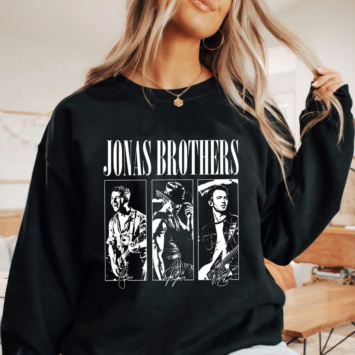 Concert Sweatshirt, Jonas Brothers Shirt'4410150726