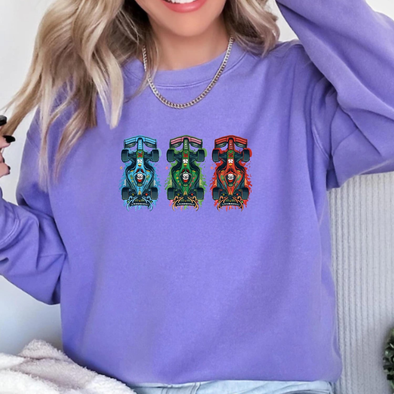 F1 Racing Sweatshirt, Formula Race Sweater, Motorsport Fan Gift, Fast Car Crewneck, Racing Driver Jumper, Race Day Outfit