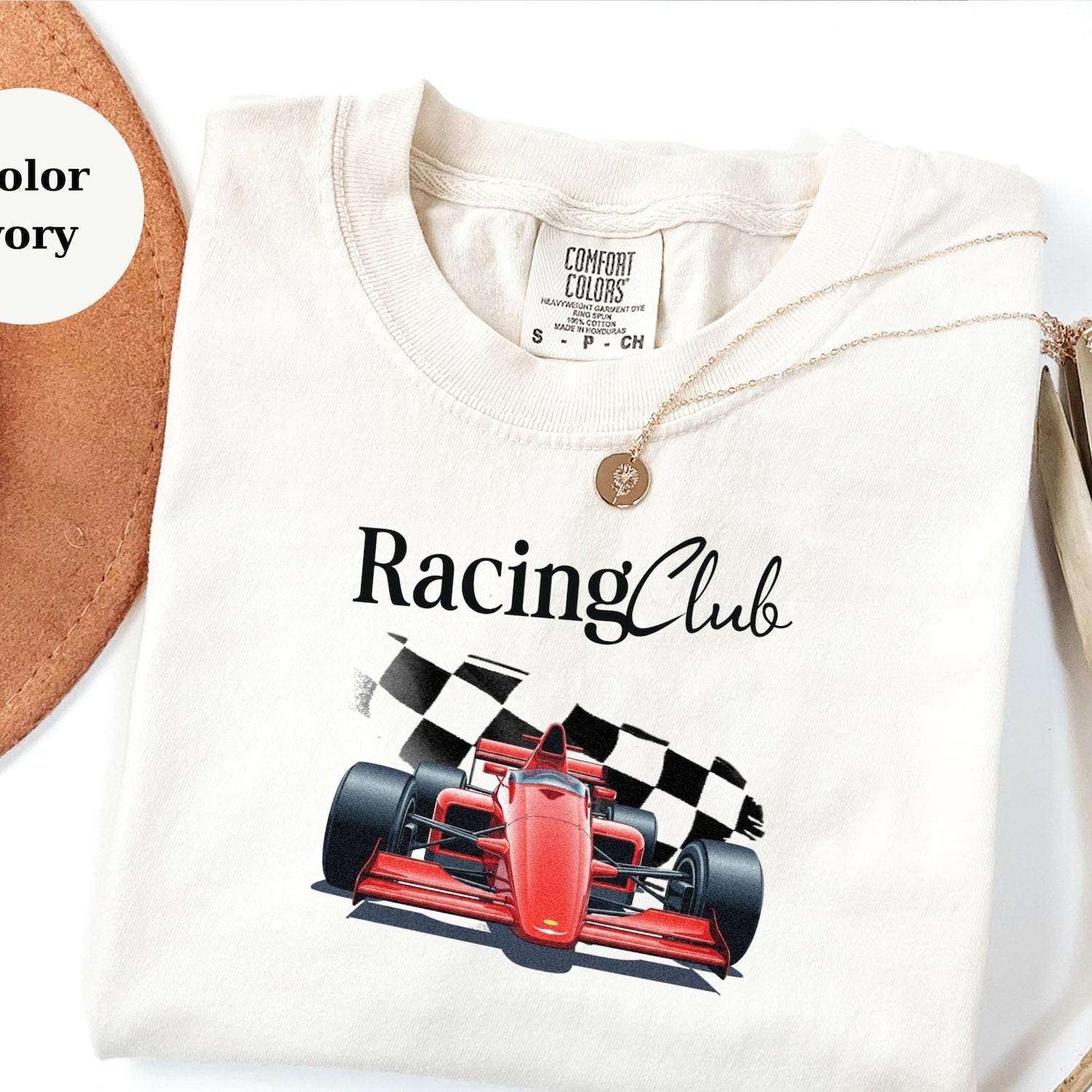 Racing Club F1 Car T-Shirt � Race Fan Tee � Motorsport Driver Gift � Formula Racing Shirt