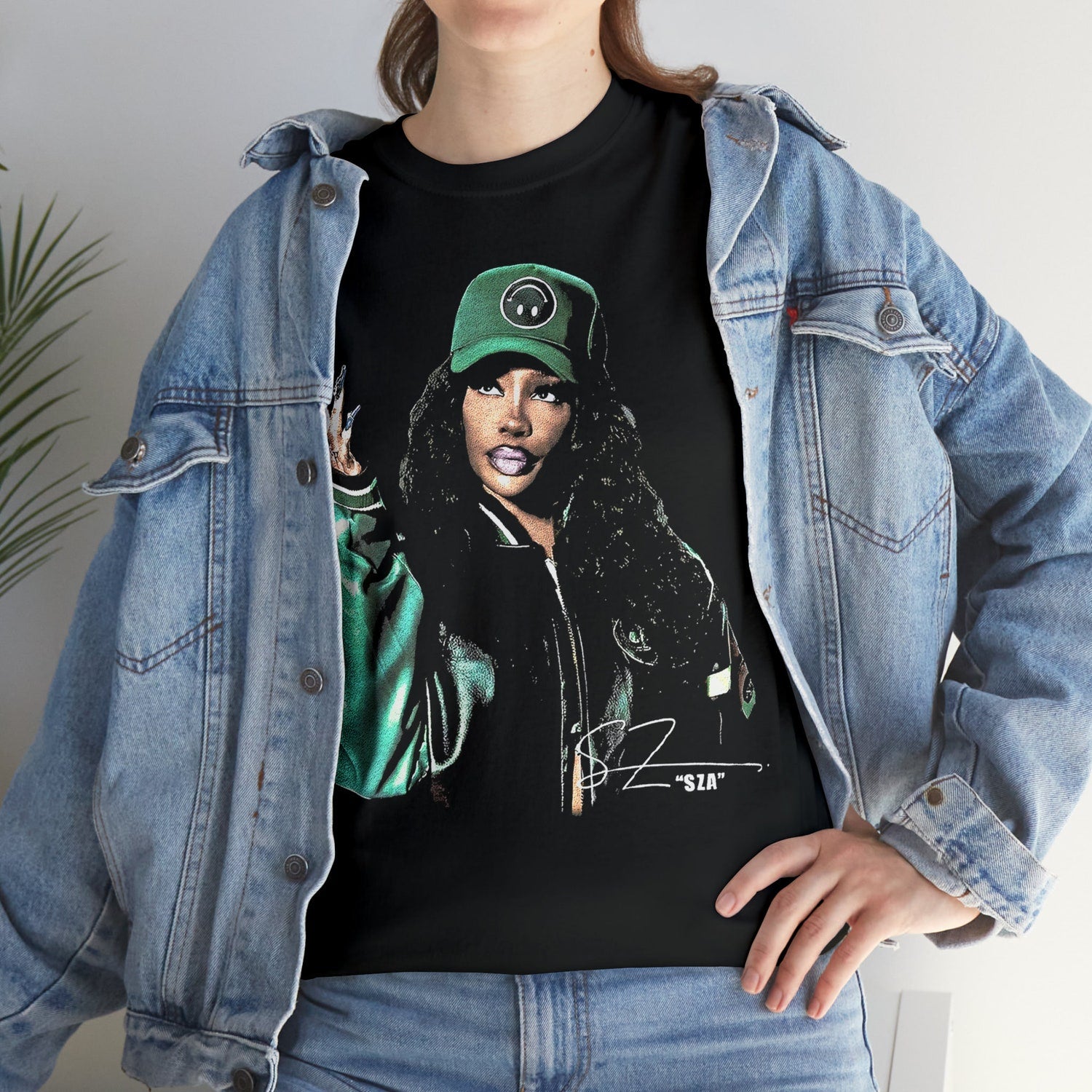 Sza Vintage Style  Shirt, Sza New Bootleg 90s Black T-Shirt, Music RnB Singer Rapper Shirt, Gift For Fan, Vintage Style Shirt
