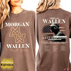 Morgan Wallen Tour Shirt 2026, Still the Problem Front Back Tee, Country Concert Comfort Colors'4414018256