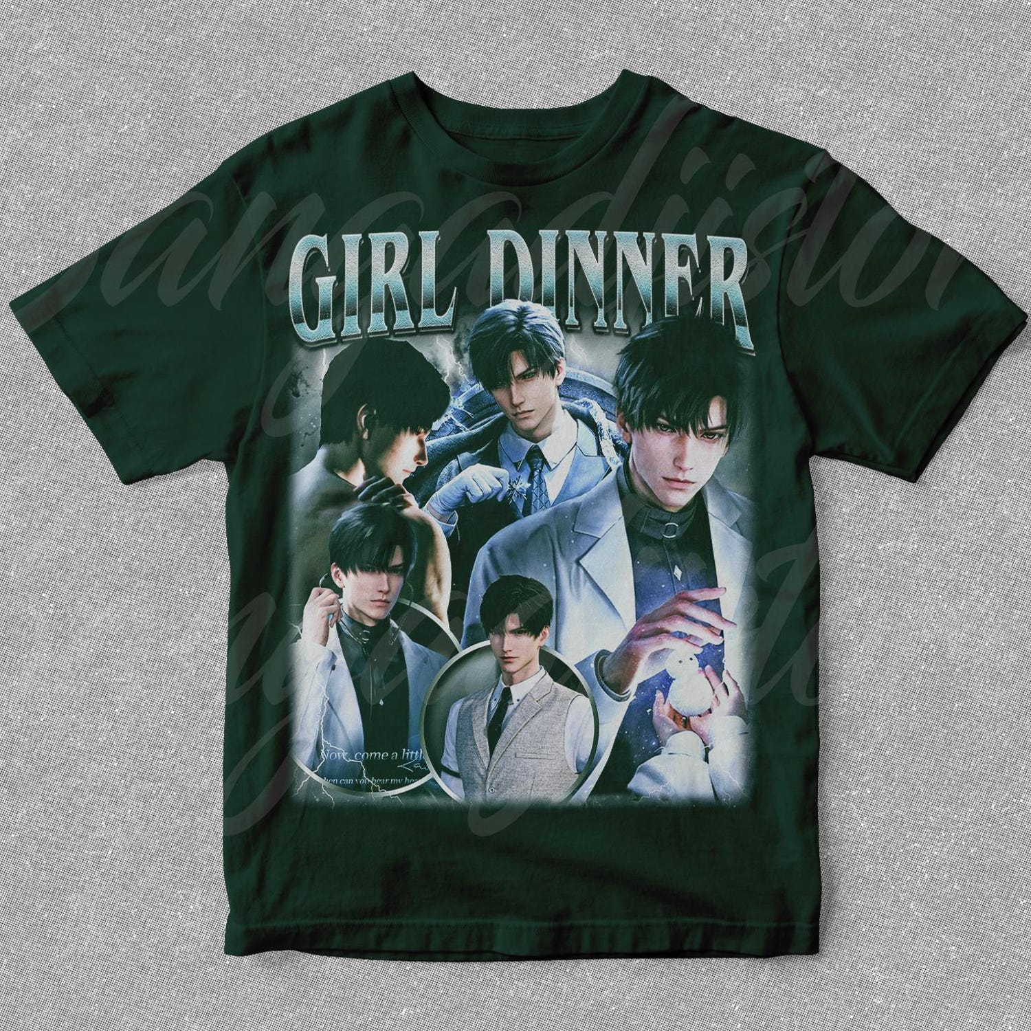 Retro 90's Girl Dinner Zayne T-Shirt, Zayne Love and Deepspace Fan Tee Graphic T-Shirt, Gift For Women and Man Unisex T-Shirt'1846339197