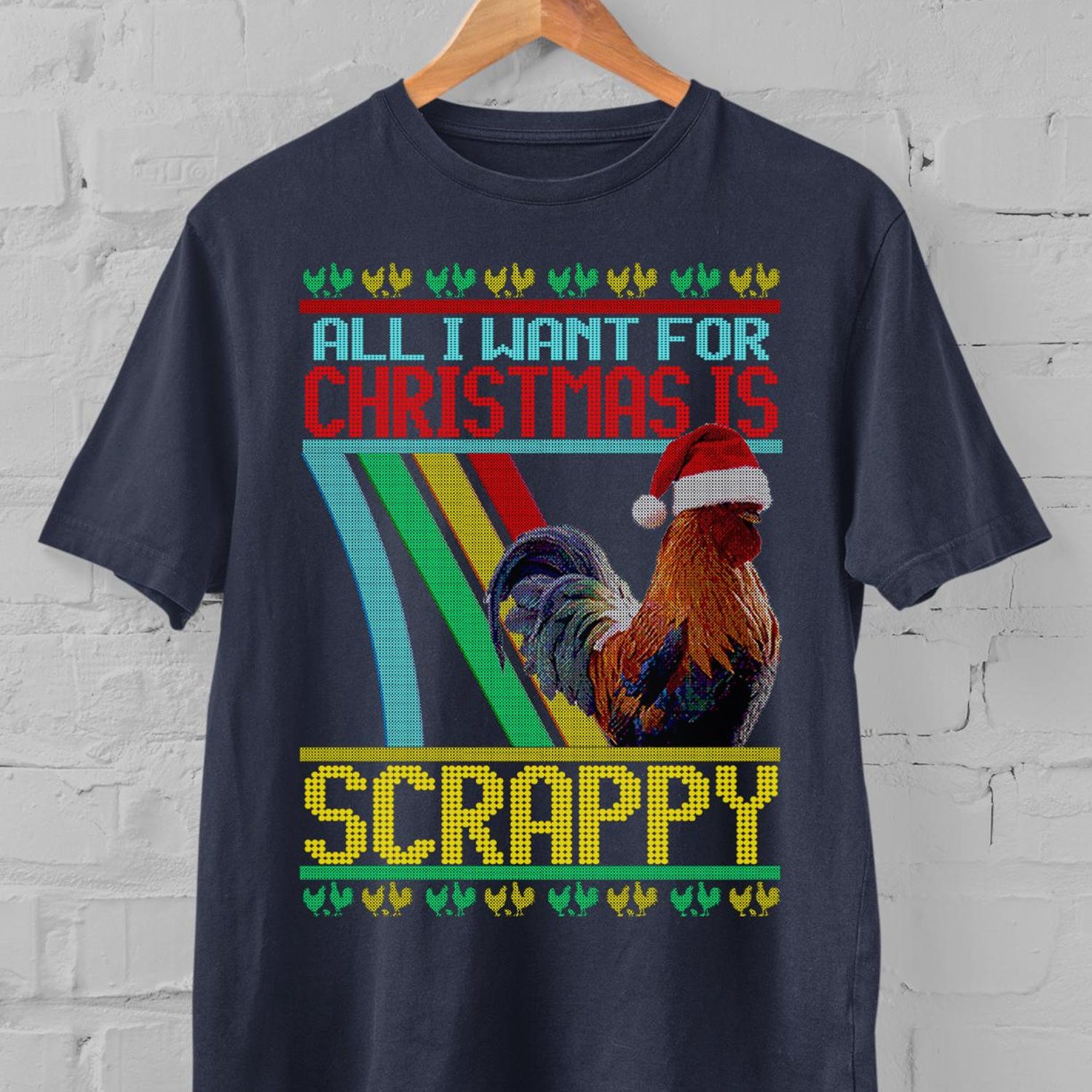 Scrappy Ugly Christmas T Shirt, Arc Raiders Scrappy T-Shirt'4413317962