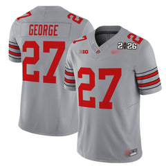 O.S Buckeyes #27 Eddie George ‘Heritage Stripe’ 2026 Fan Jersey