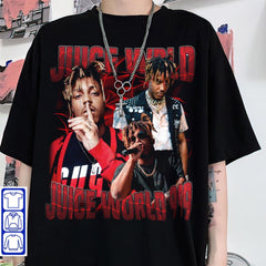 Juice Wrld Music Shirt, 90S Vintage juice world 999 Juice Wrld Music Bootleg Graphic Tour, Graphic Tee, Sweatshirt