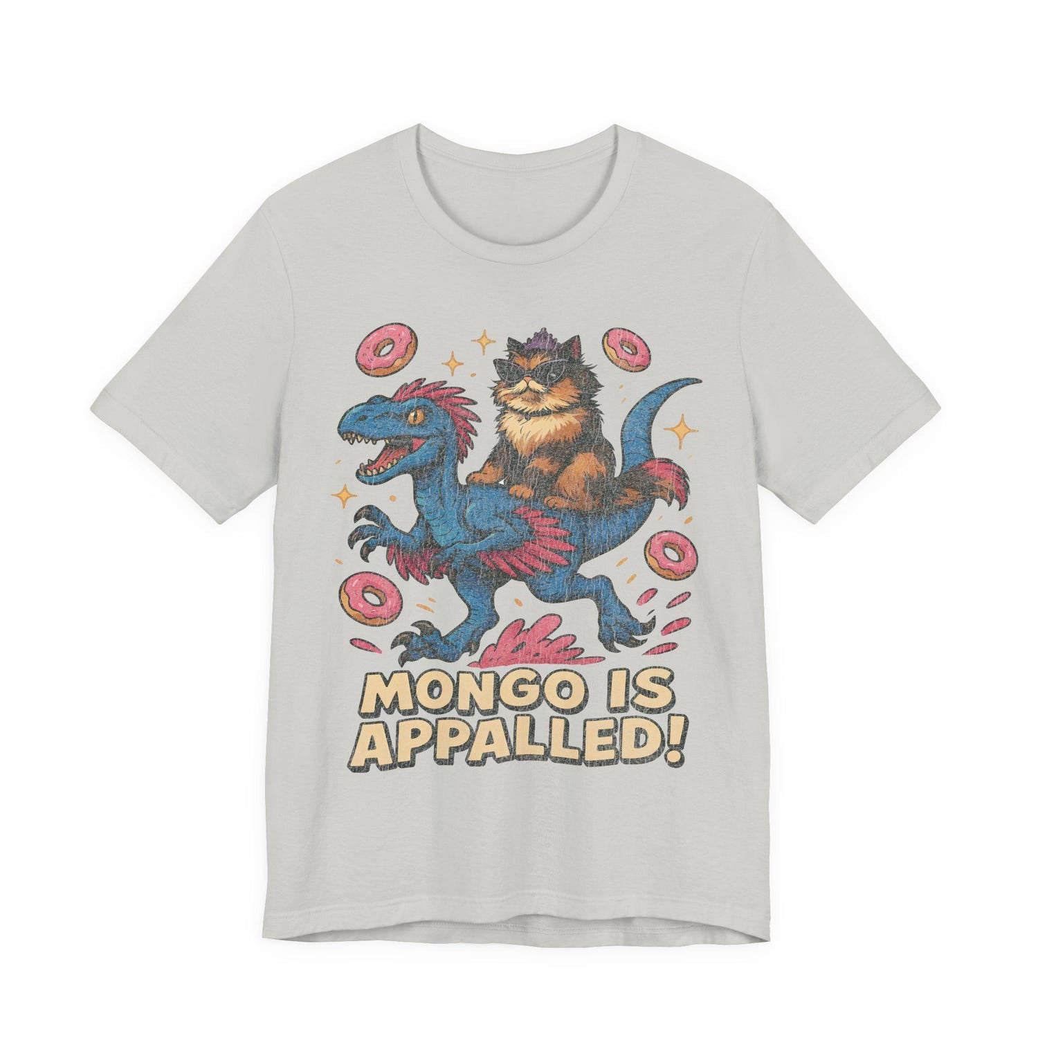 Dungeon Crawler Carl Princess Donut and Mongo T-Shirt | Fantasy Cat Donut Tee'4423518942