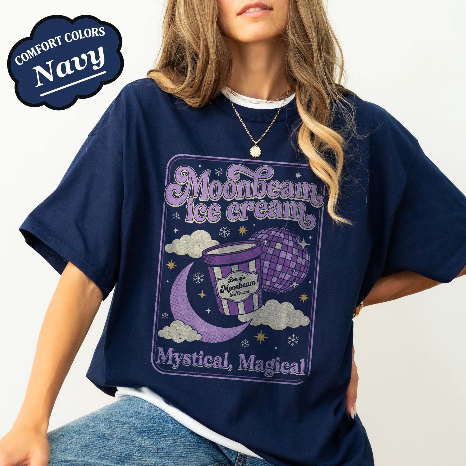 Benson Boone Moonbeam Ice Cream Shirt, America Heart Tour 2025 Concert Tee, Mystical Magical Benson Boone Tee, 2025 Tour Album Shirt'4420878306