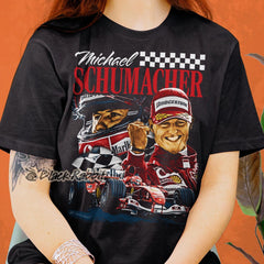 Michael Schumacher 90s Racing Y2K Retro Vintage Unisex Classic T-Shirt'1455705146