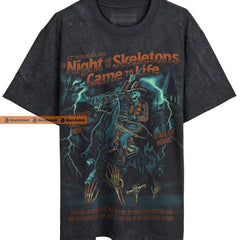 I Think You Should Leave Night The Skeletons Came To Life Skeleton Song Tim Robinson Retro Unisex Classic T-Shirt ITYSL Shirt'1880485120