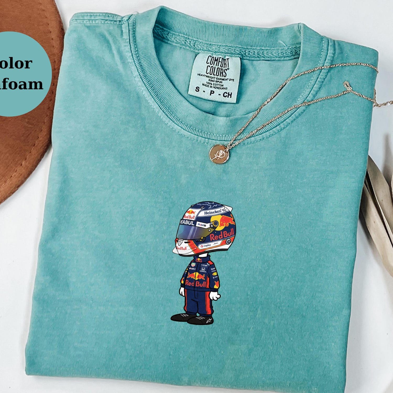 Max Verstappen Racing Helmet Snoopy Shirt, Funny F1 Fan Crewneck, Cartoon Racer Top, Motorsport Gift, Comfort Colors Unisex Shirt 2